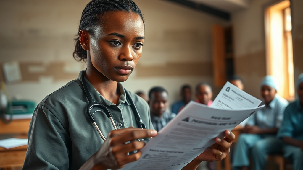 Global healthcare services East Africa health care provider determined clinic resource limitations