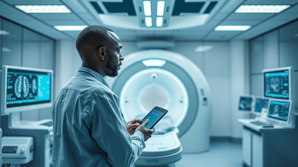 Case Clinic Medcare advanced diagnostic imaging suite with MRI and CT in modern hospital