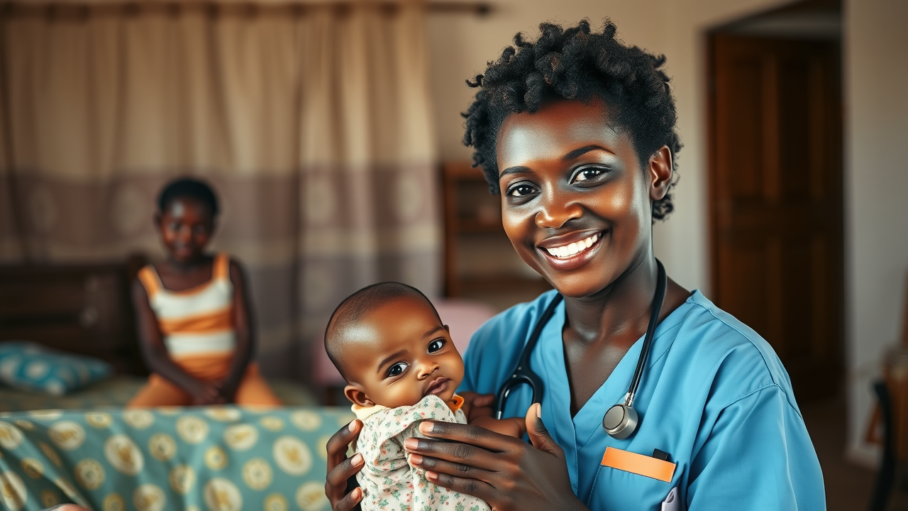postnatal care uganda nurse home check compassionate