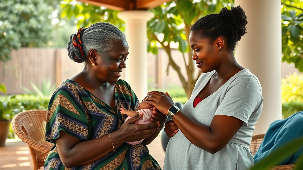 breastfeeding support uganda tradition modern maternal health